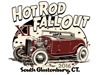 Hot Rod Fall Out evenement T-shirt ontwerp