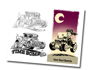 The HOT ROD Art of Ger Peters pagina 2