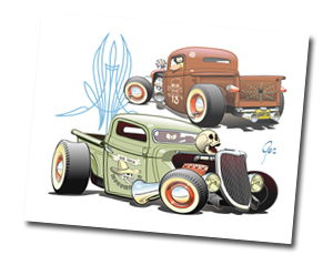 The HOT ROD Art of Ger Peters pagina 6