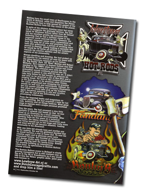 Pinstriping & Kustom Graphics Magazine pagina 2