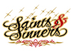 Saints & Sinners Kustom Kulture Art Show poster illustration
