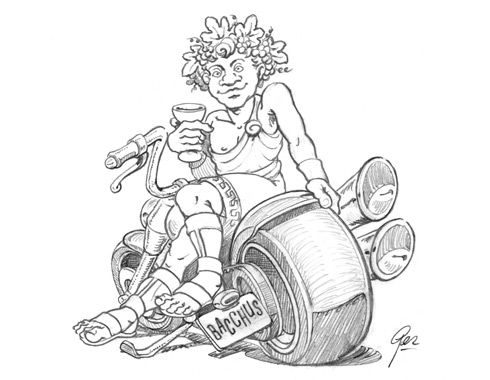 Bacchus illustration