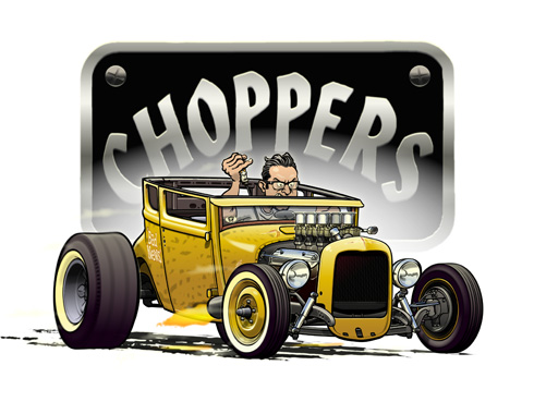 Burbank Choppers - Aaron Kahan 1927 Ford model T