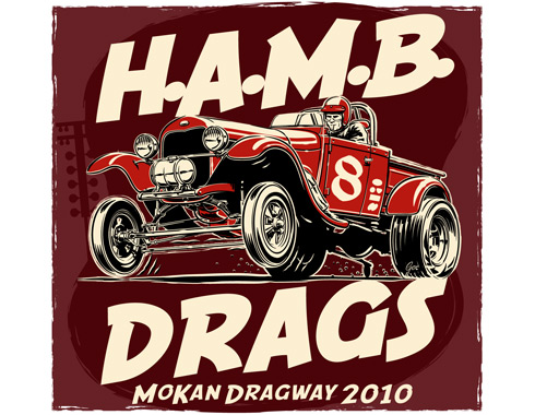 H.A.M.B. Drags 2010 event T-shirt