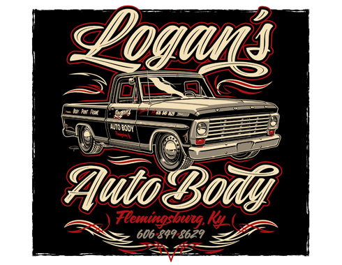 Logan's Auto Body logo