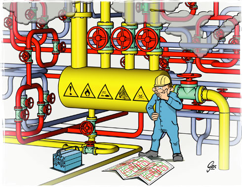 Pipe Puzzle illustratie